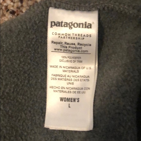 SOLD***Patagonia Fleece 3/4 - Picture 3 of 4